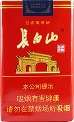香烟价格和口感推荐：,长白山（软红）