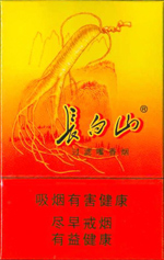 香烟价格和口感推荐：,长白山（黄人参）